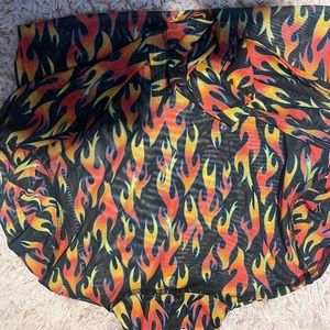 Fire mesh shirt